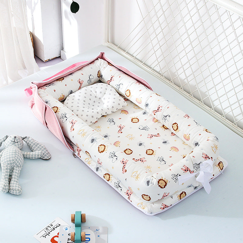 Oluuu. Praktisches Babybett – Faltbar und aus Baumwolle für Ihr Neugeborenes