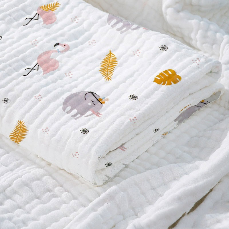Oluuu. Baby Badehandtuch aus reiner Baumwolle