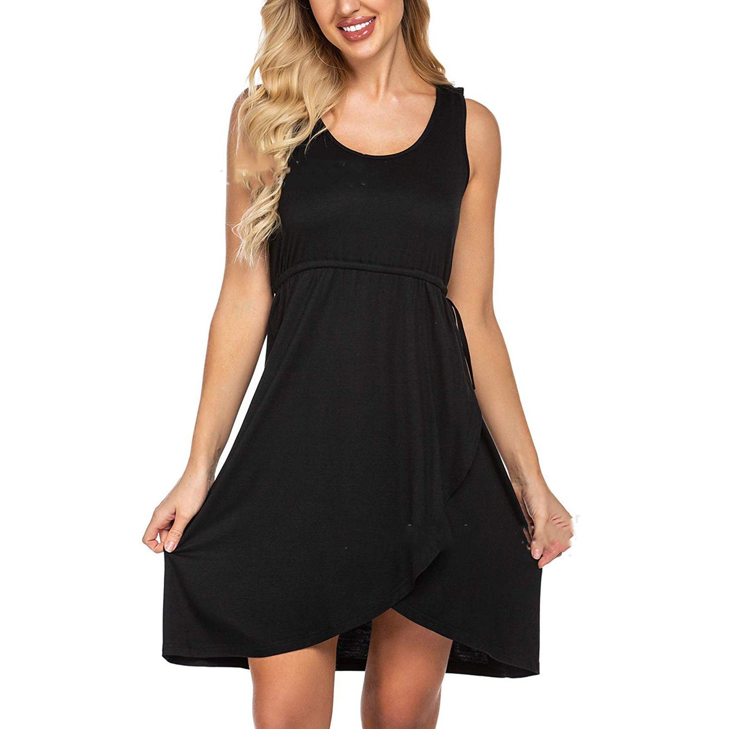 Oluuu. Einfarbiger Stillkleid-Top für Schwangere