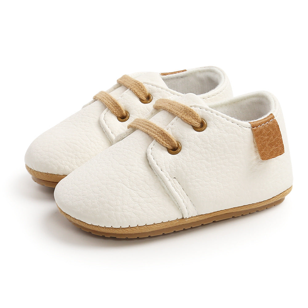 Oluuu. Kleine Leder-Schuhe – Baby Lauflernschuhe im Frühling- und Herbst-Stil