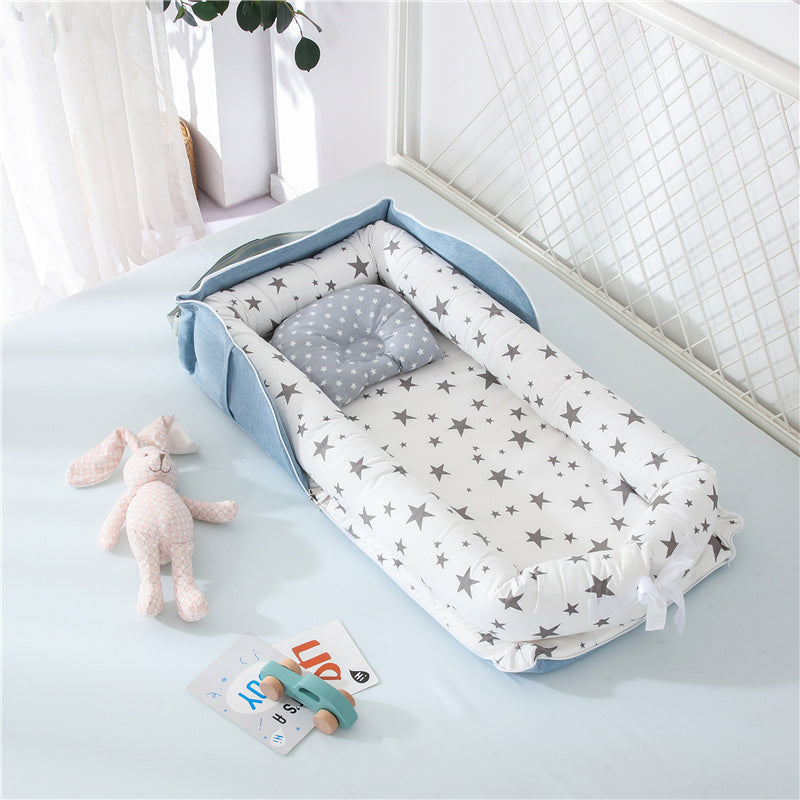 Oluuu. Praktisches Babybett – Faltbar und aus Baumwolle für Ihr Neugeborenes