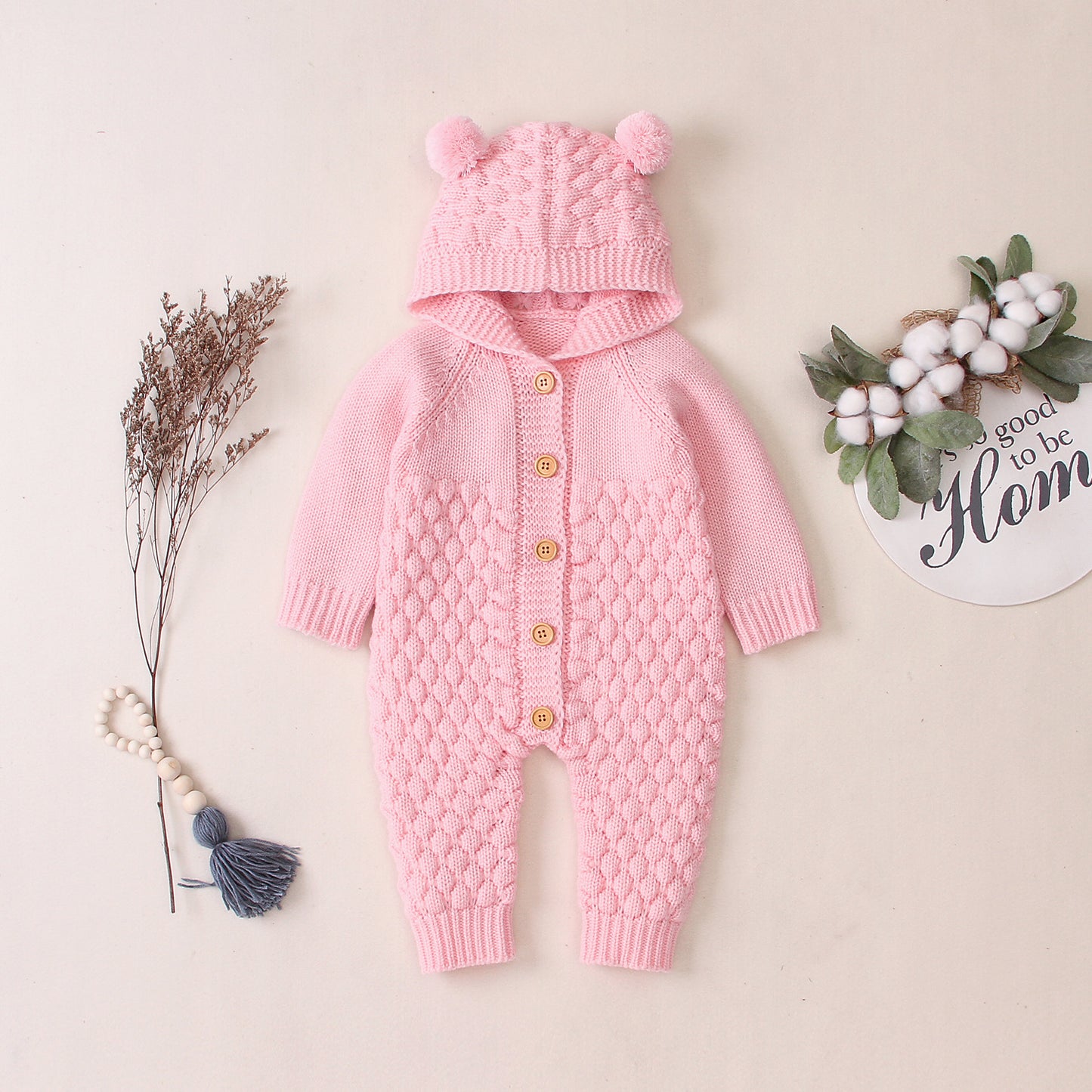 Oluuu. Baby Strick-Jumpsuit