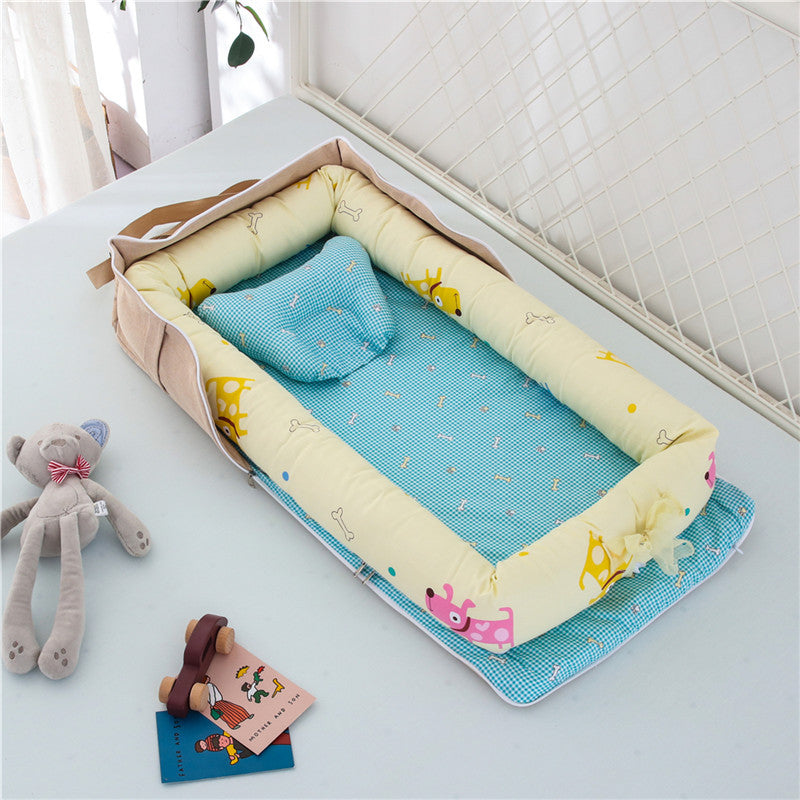 Oluuu. Praktisches Babybett – Faltbar und aus Baumwolle für Ihr Neugeborenes