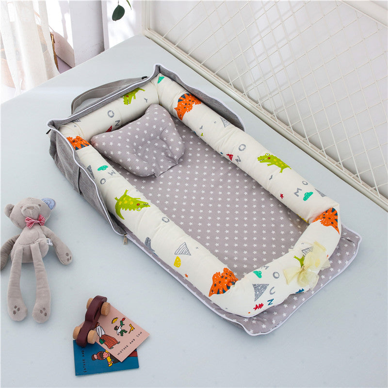 Oluuu. Praktisches Babybett – Faltbar und aus Baumwolle für Ihr Neugeborenes
