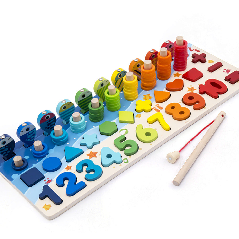 Oluuu. 3D Alphabet- und Zahlenpuzzle für Kinder – Buntes, geometrisches Lernspielzeug