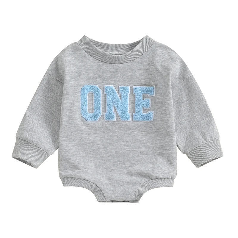Oluuu. Baby Jumpsuit – Festlicher Romper mit Stickerei