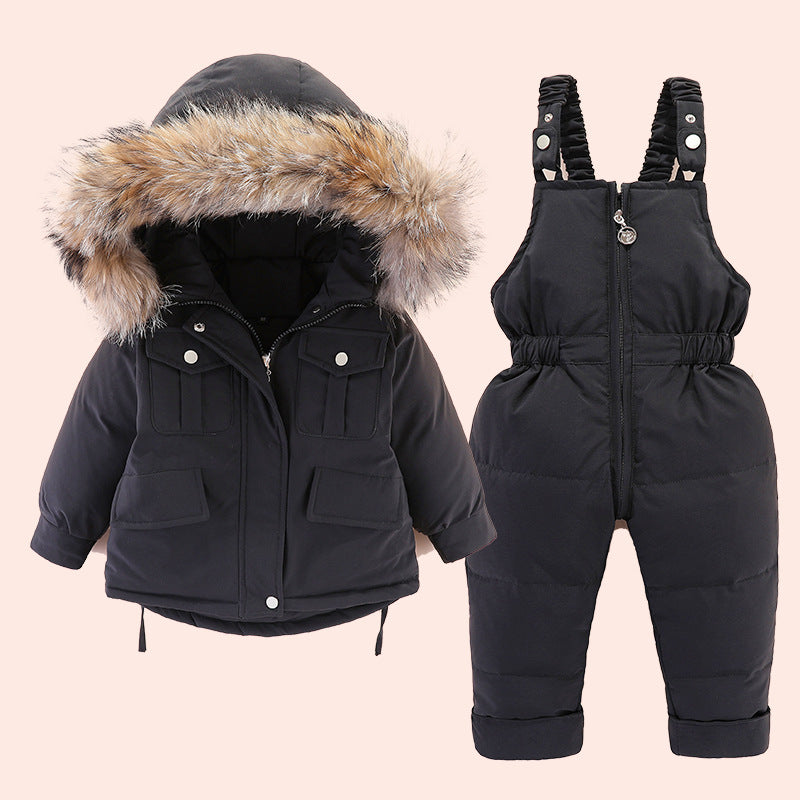 Oluuu. Baby Baumwoll-Set: Zweiteiliges Outfit für Jungen und Mädchen