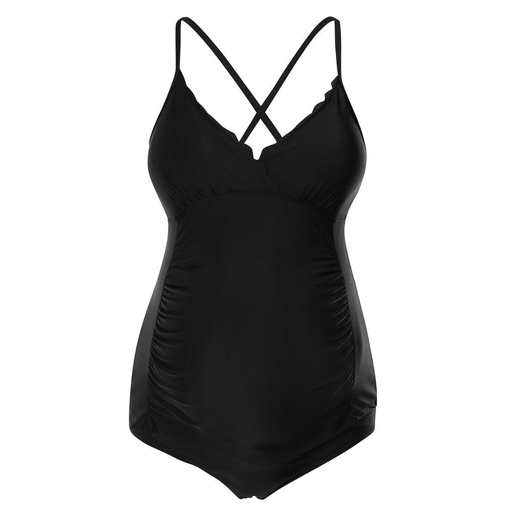 Oluuu. Neuer Plus-Size Bikini für Schwangere