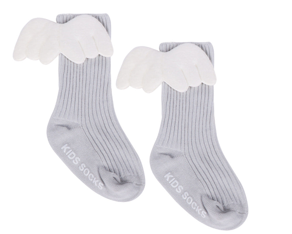 Oluuu. Kinder Socken mit Engelsflügeln – Baby Socken