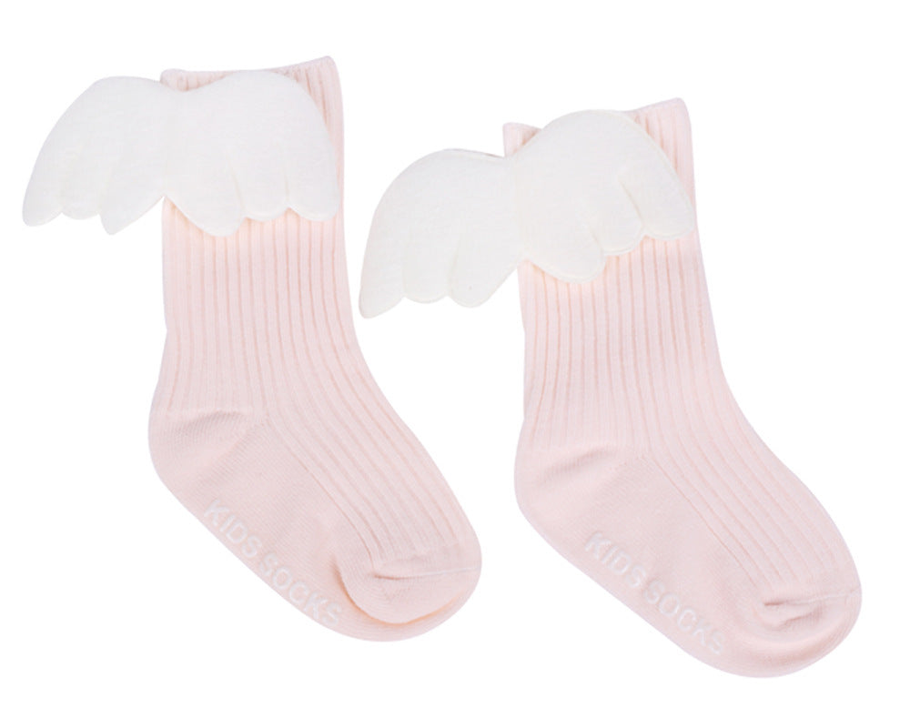 Oluuu. Kinder Socken mit Engelsflügeln – Baby Socken