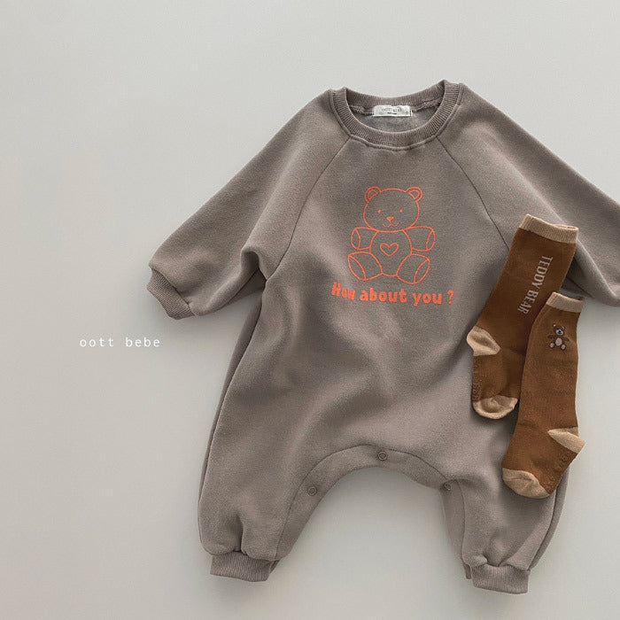 Oluuu. Baby Langarm Jumpsuit – Baby Kleidung