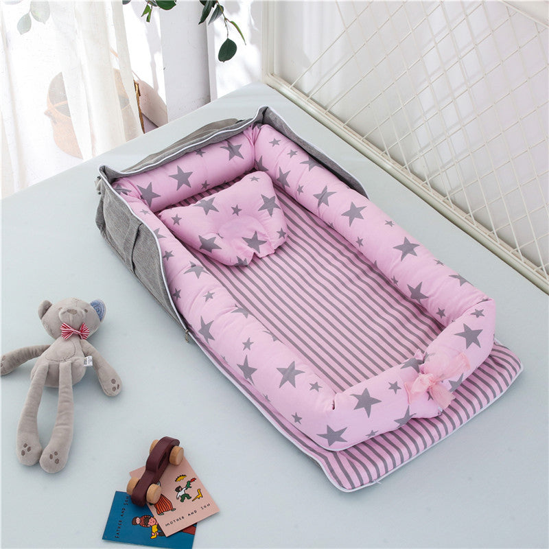 Oluuu. Praktisches Babybett – Faltbar und aus Baumwolle für Ihr Neugeborenes