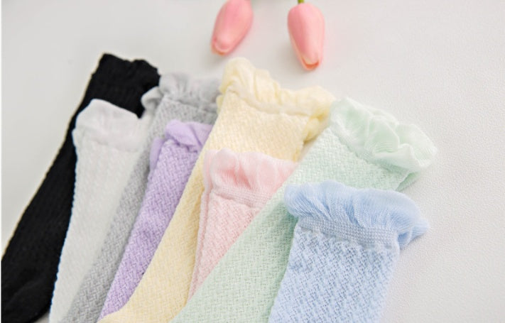 Oluuu. Kinder Röhren-Socken – Baby-Mesh-Moskitosocken für Sommer und Schutz