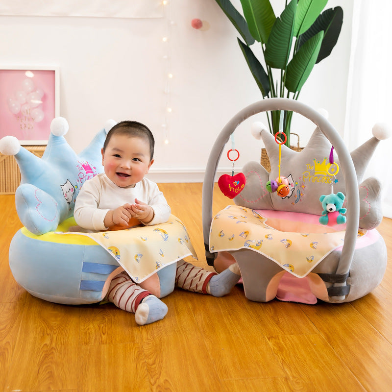 Oluuu. Waschbarer Baby-Stützsitz – Plüsch-Lernstuhl