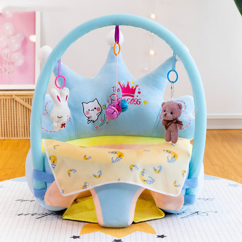 Oluuu. Waschbarer Baby-Stützsitz – Plüsch-Lernstuhl