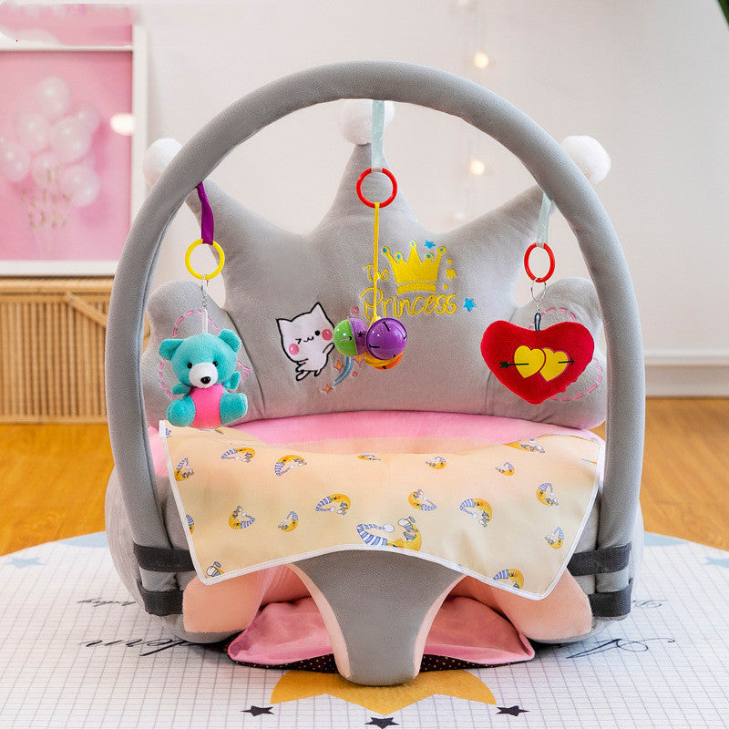 Oluuu. Waschbarer Baby-Stützsitz – Plüsch-Lernstuhl