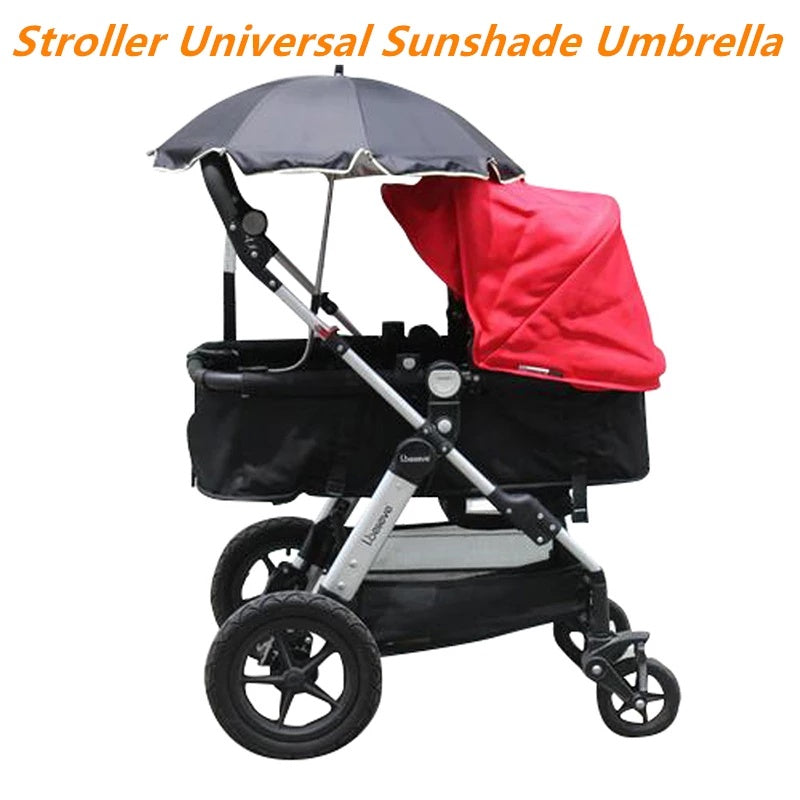 Oluuu. 360° Verstellbarer Kinderwagen-Sonnenschirm – Perfekter Schutz unterwegs