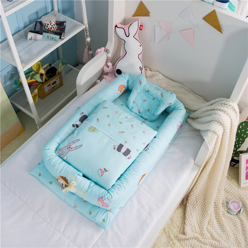 Oluuu. Bionisches Babybett – Faltbar, tragbar und druckentlastend für Neugeborene