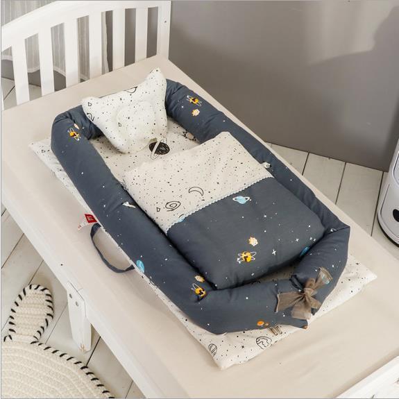 Oluuu. Bionisches Babybett – Faltbar, tragbar und druckentlastend für Neugeborene