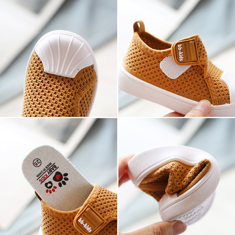 Oluuu. Mädchen und Jungen Casual Schuhe – Bequeme, rutschfeste Sneakers mit weicher Sohle für Babys und Kleinkinder