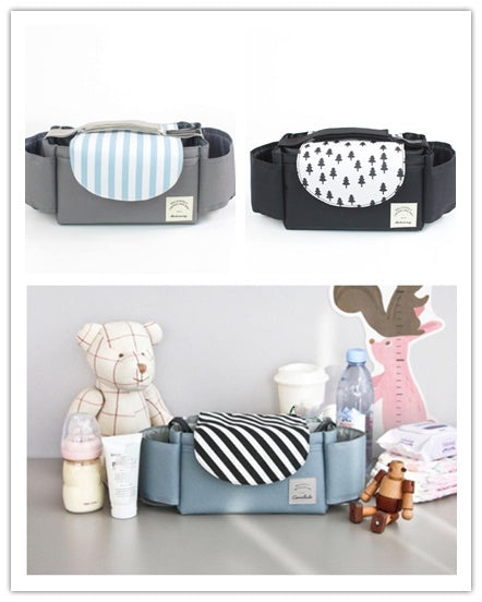 Oluuu. Multifunktionaler Baby-Kinderwagen-Organizer – Maternity Tasche & Becherhalter