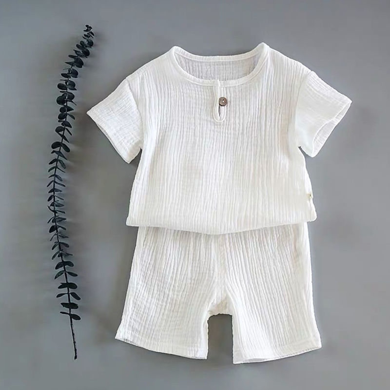 Oluuu. Sommer Set für Babys – Kurzarm-Outfit für Jungen und Mädchen