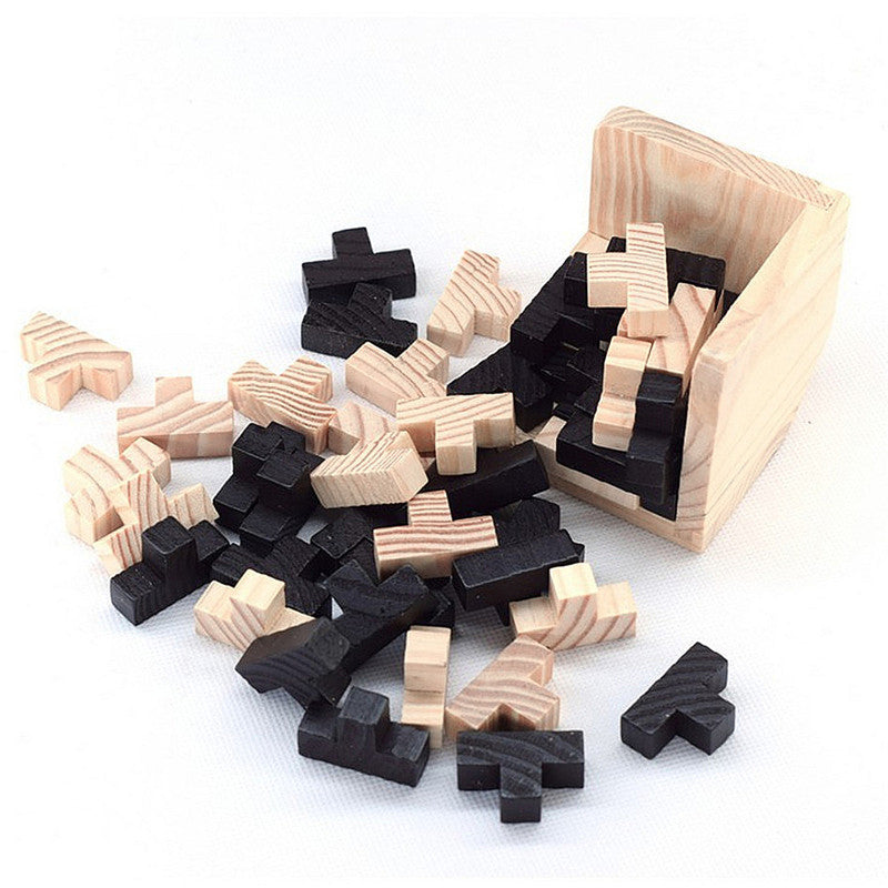 Oluuu. Kreatives 3D Puzzle – Luban Holzspielzeug, Interaktive Lernpuzzles für die frühe Bildung