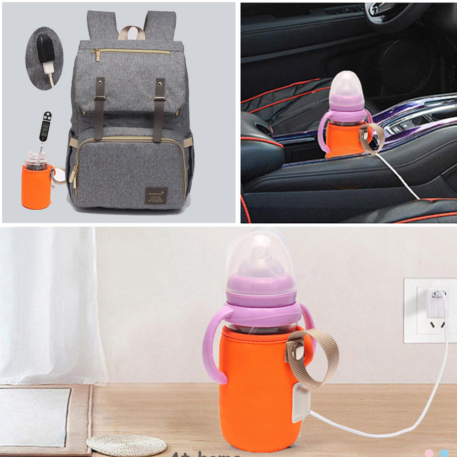 Oluuu. Baby USB Thermo Flasche perfekt für Unterwegs
