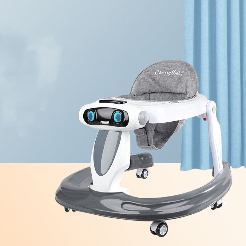 Oluuu. Baby Lauflernhilfe – Multifunktionale, Kipp-sichere Kindergehhilfe mit Anti-O-Bein-Funktion