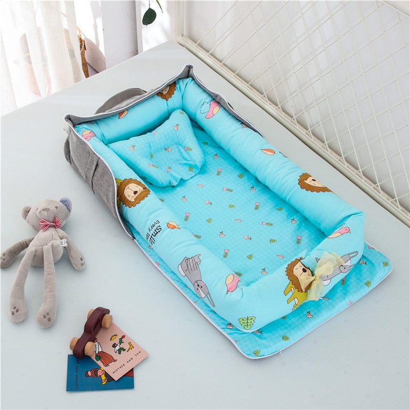 Oluuu. Praktisches Babybett – Faltbar und aus Baumwolle für Ihr Neugeborenes