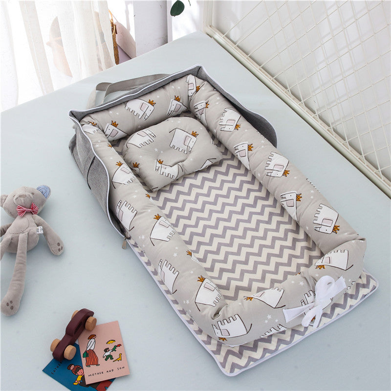 Oluuu. Praktisches Babybett – Faltbar und aus Baumwolle für Ihr Neugeborenes
