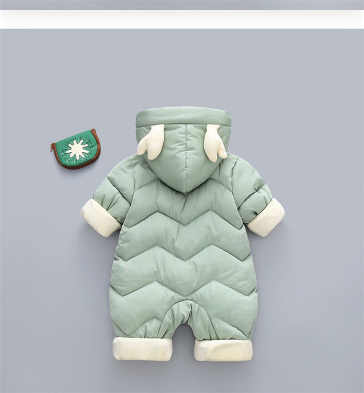 Oluuu. Baby Einteiler Daunenjacke