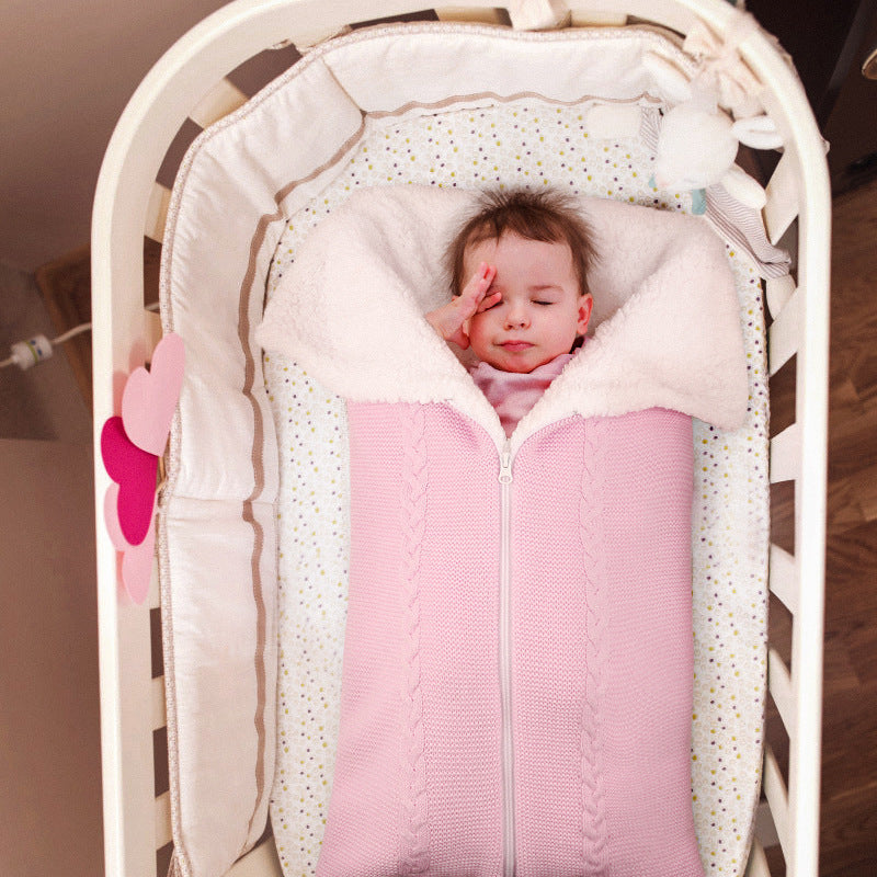 Oluuu. Baby Outdoor-Schlafsack für Kinderwagen – 2-in-1 Zip-Design, Decke und Schlafsack in einem