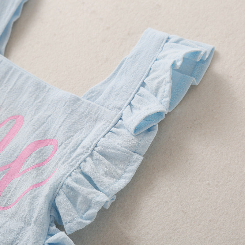 Oluuu. Baby Mehrfarbiger Bauchband Jumpsuit Rompe