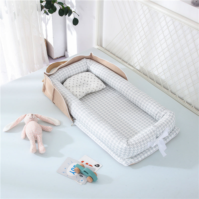 Oluuu. Praktisches Babybett – Faltbar und aus Baumwolle für Ihr Neugeborenes