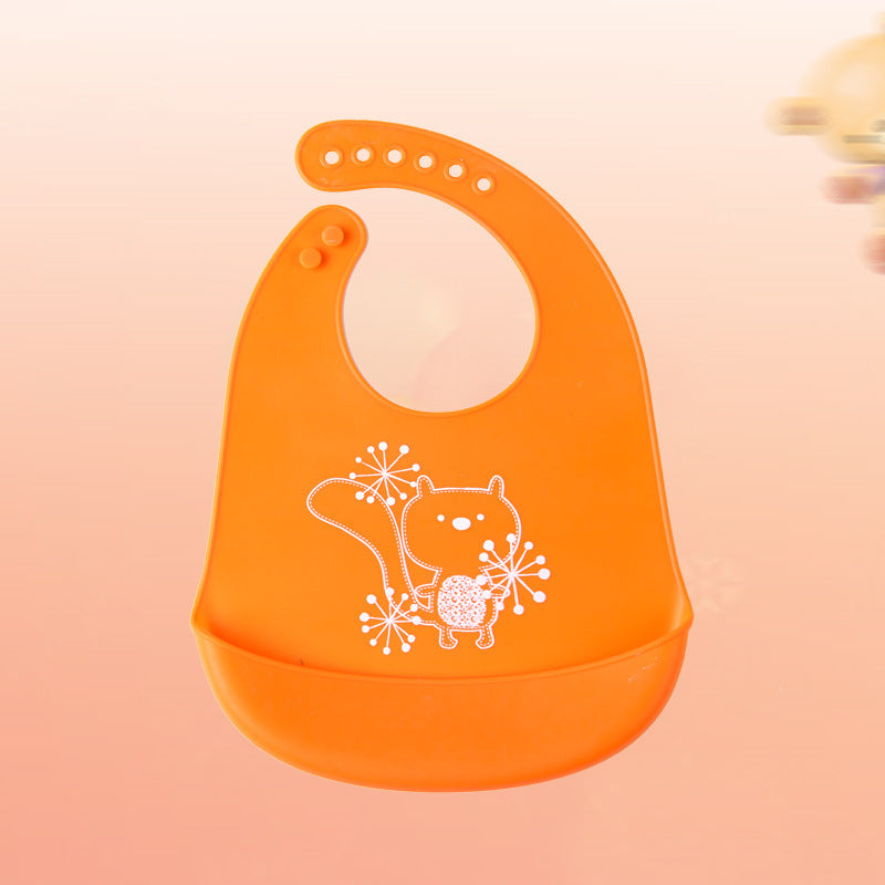 Oluuu. Baby Silikon Lätzchen mit Schutz
