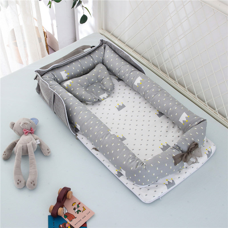Oluuu. Praktisches Babybett – Faltbar und aus Baumwolle für Ihr Neugeborenes