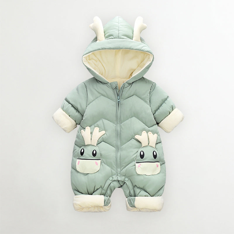 Oluuu. Baby Einteiler Daunenjacke