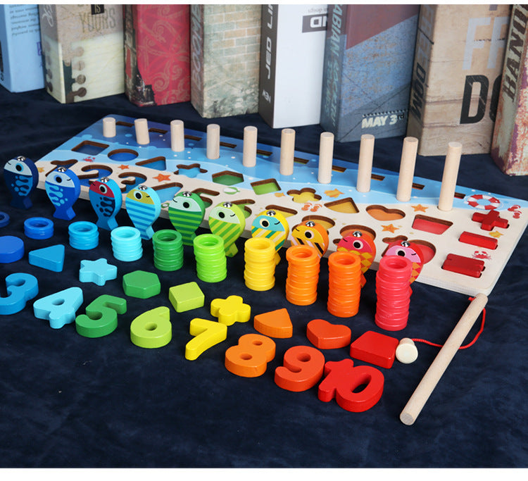 Oluuu. 3D Alphabet- und Zahlenpuzzle für Kinder – Buntes, geometrisches Lernspielzeug