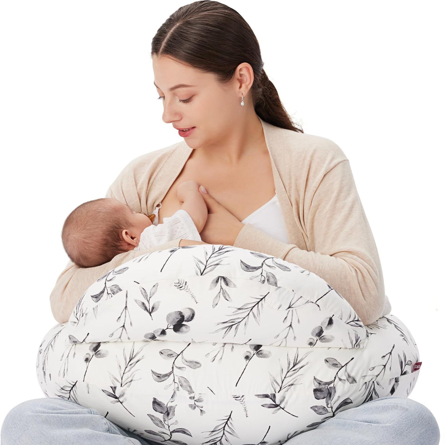 Oluuu. Multifunktionales Stillkissen für Babys – Abnehmbar und Vielseitig