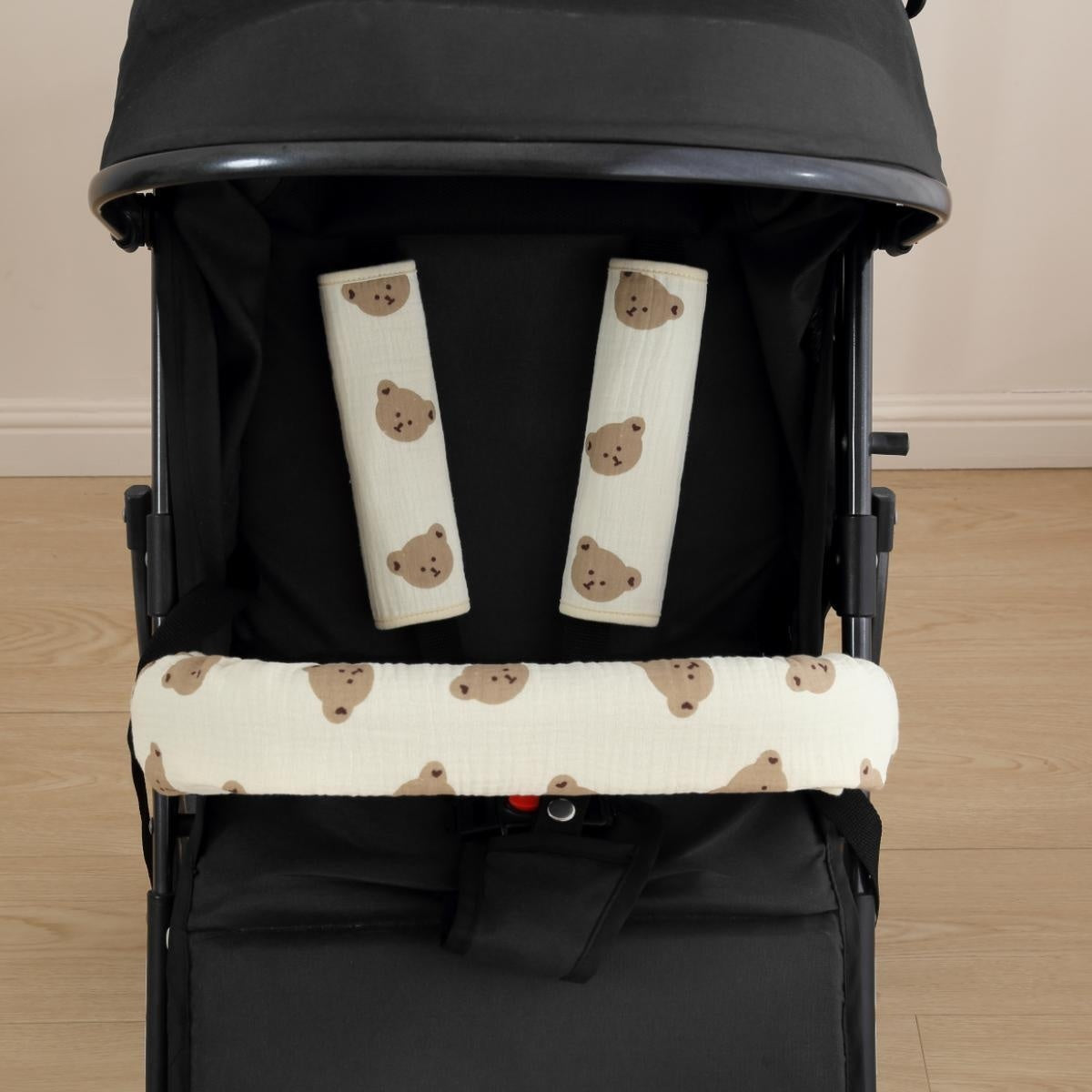 Oluuu. Baby-Laufwagen – Kinder-Landschaftswagen mit Anti-Biss-Sabber-Tuch