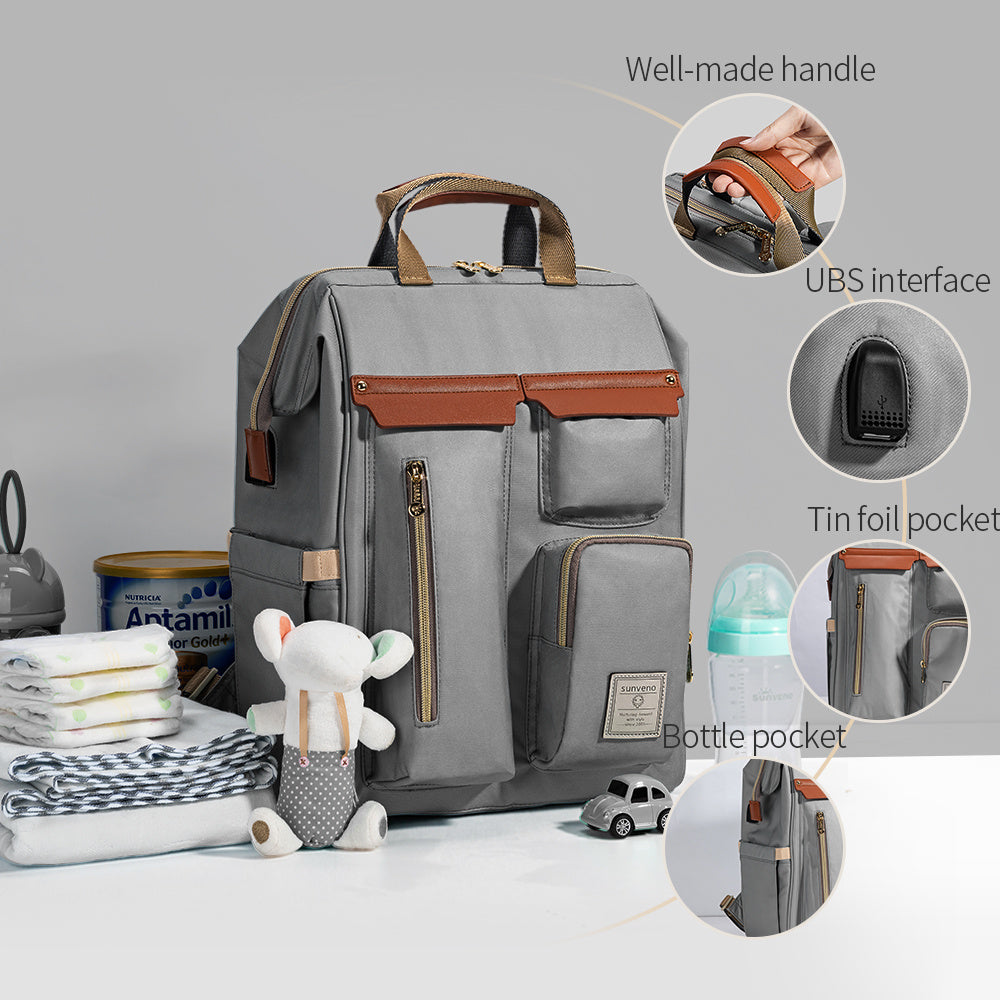 Oluuu. Multifunktionale, geräumige Ausgehtasche für Mütter