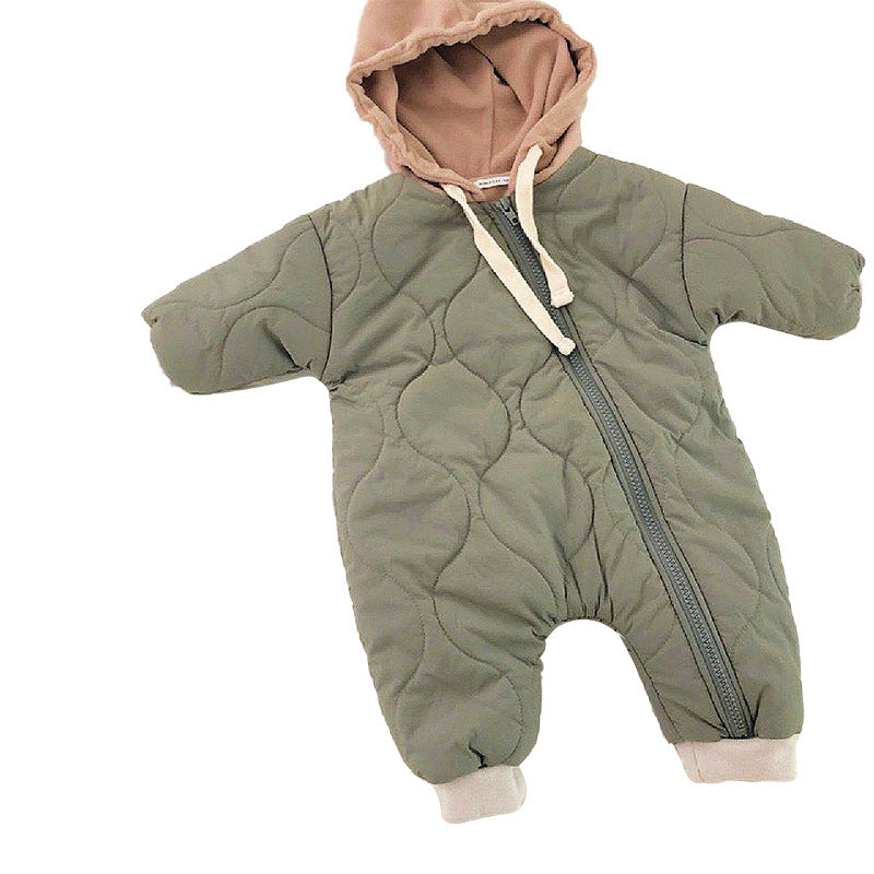 Oluuu. Baby Gepolsterter Stepp-Jumpsuit – Ausgehbekleidung