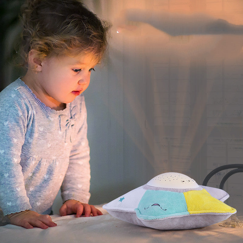 Oluuu. Sternenhimmel LED-Projektorlampe – Drehende Mond- und Sternenprojektion für Kinder & Babys