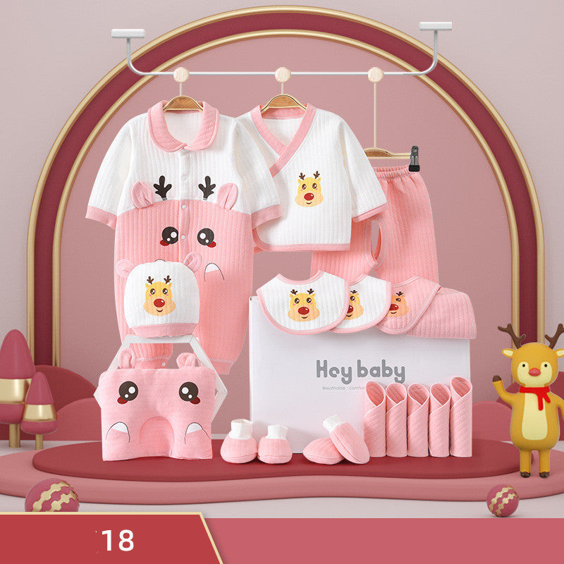 Oluuu. Baby Geschenkbox aus reiner Baumwolle – Perfektes Set für Neugeboren