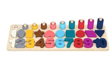 Oluuu. Zahlenpuzzle mit Logarithmentafel – Bauklötze