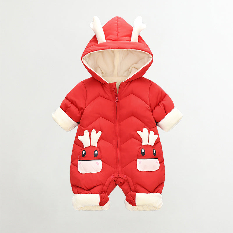 Oluuu. Baby Einteiler Daunenjacke