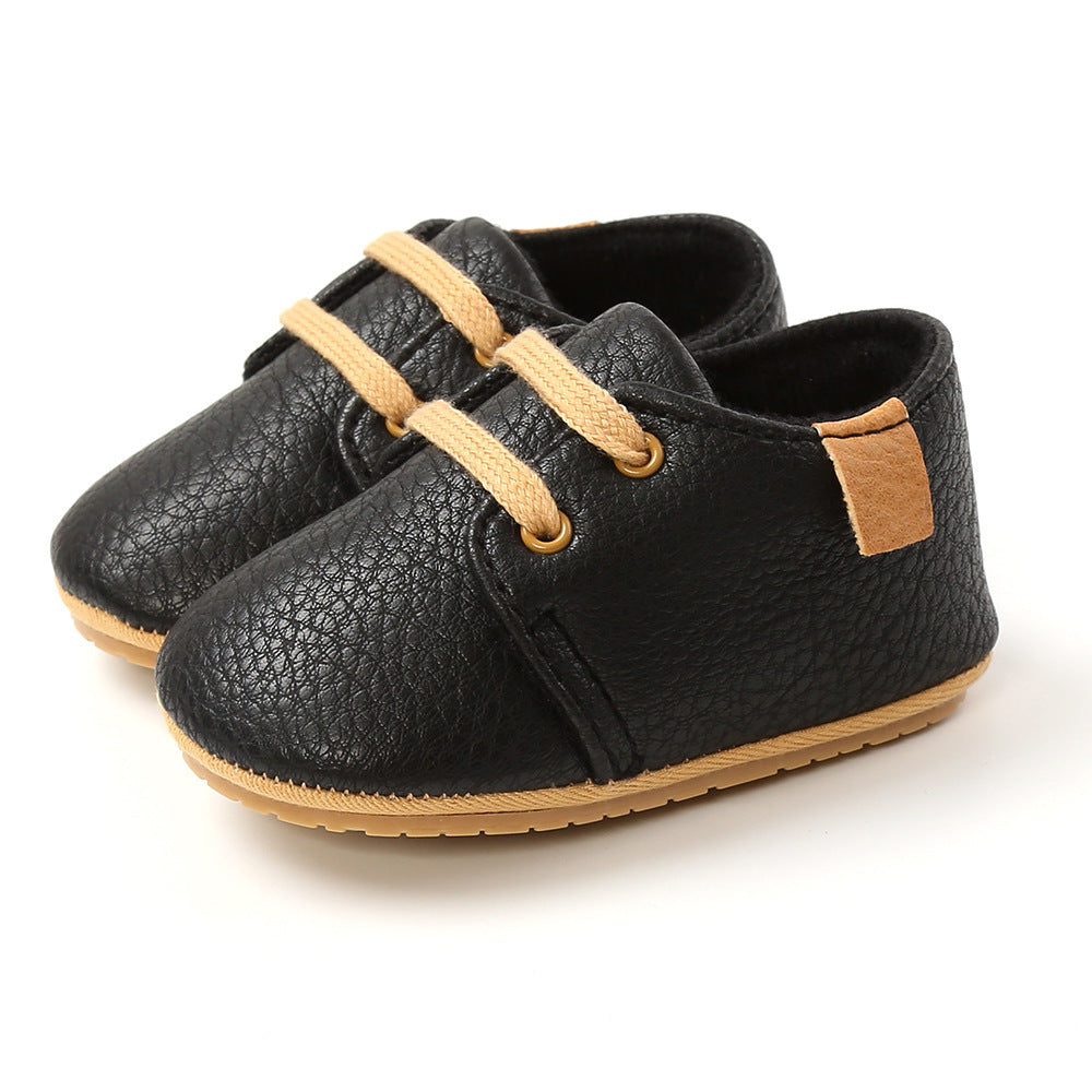 Oluuu. Kleine Leder-Schuhe – Baby Lauflernschuhe im Frühling- und Herbst-Stil