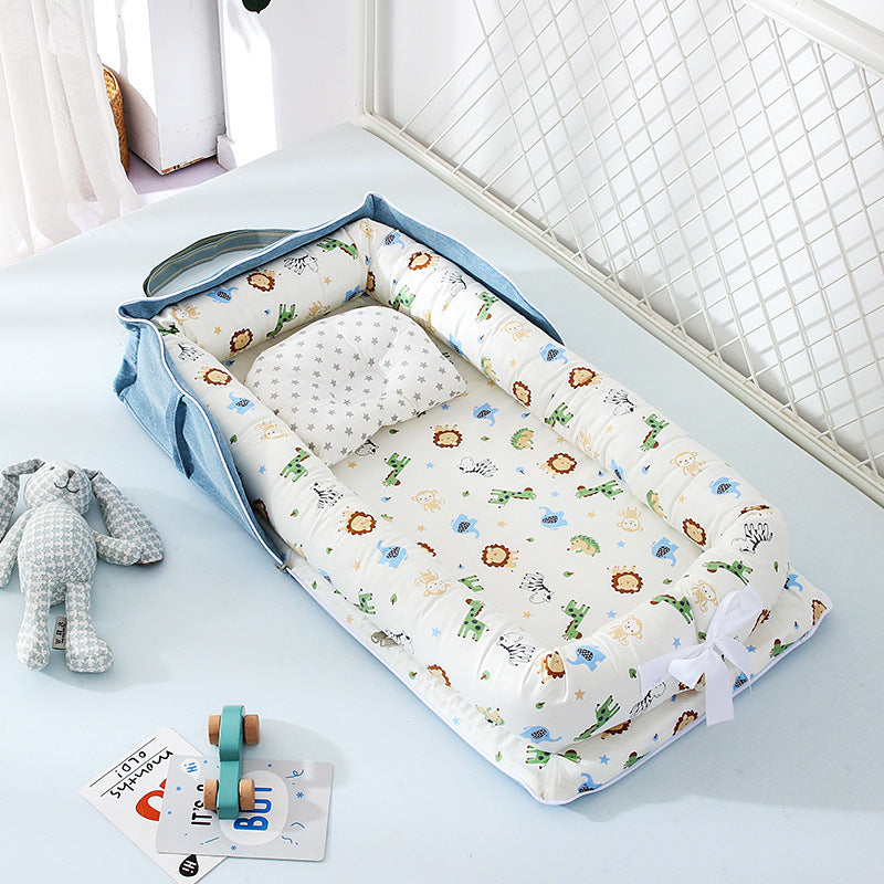 Oluuu. Praktisches Babybett – Faltbar und aus Baumwolle für Ihr Neugeborenes