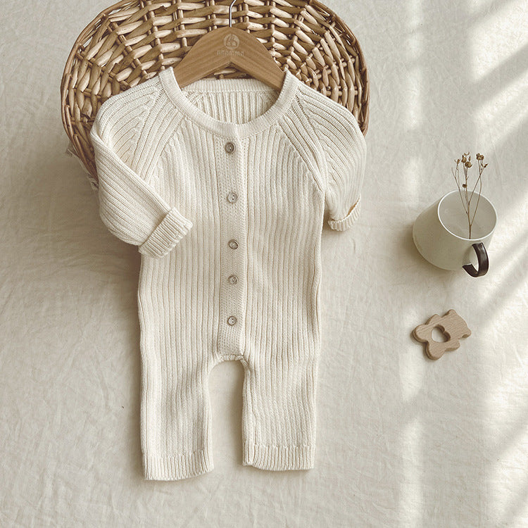 Oluuu. Baby Strickpullover – Langer Einteiler aus Strick